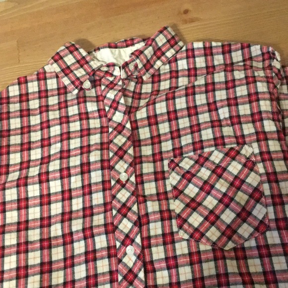 SOLD VICTORIAS SECRET 2 pc Plaid Pajama Set Sz Med - Picture 7 of 8